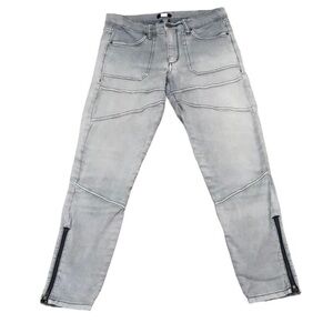 Urban Outfitters BDG Skinny Pants Size 30 Gray Zipper Gorpcore
